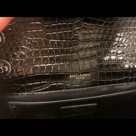 Saint Laurent croc bag,Limited edition (Authentic) comes with its certificate - Picture 9 of 13